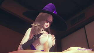 Genshin Impact Хентаи - Тачка Гледишта Лиса titjob бловјоб и продор